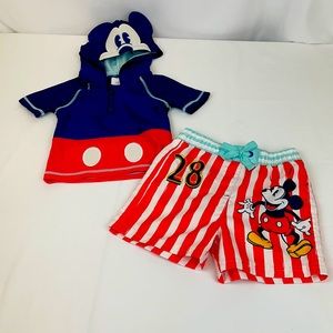 Disney Mickey Swim Set 6-9m